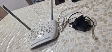 us modem: Tplink madem. Təzə kimidir az işlənib. Başqa prodera qosulduqumuz üçün — 2