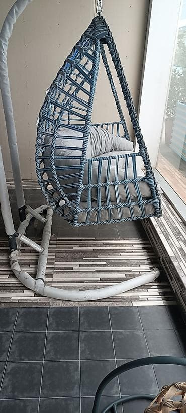 zontikler: Oturacaq-yelləncək, Zontiksiz, Metal — 5