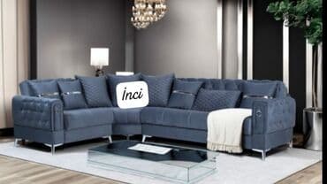 отдам даром баку: Угловой диван, Новый, Раскладной, С подъемным механизмом, Ткань, Бесплатная доставка в черте города — 7