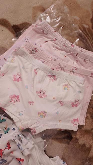 mama sandalyesi: Uşaq qız şortik/alt paltarı dəsti - Brend: ADN Kids (etiketdə qeyd — 2