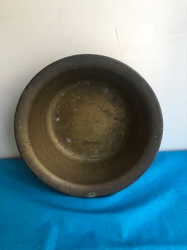 qədim radio: Antik sovet dovrune aid mis qab hec ishlenmeyib ideal vezyyetde — 6