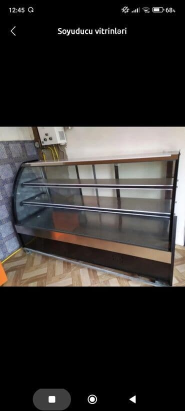 lalafo soyuducu vitrin: Şirniyyət üçün, 110 * 190 * 70, Yeni, Ünvandan götürmə — 1