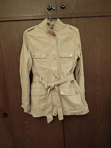 Şəxsi əşyalar: LC Waikiki Classic qadın üst geyimi – safari tərzli, qum-bej rəngdə — 2