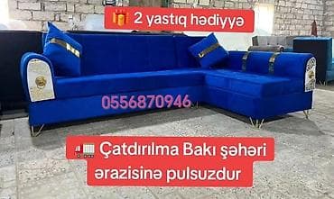 Künc divan, Yeni, Açılan, Bazalı, Parça, Şəhərdaxili pulsuz çatdırılma — 3