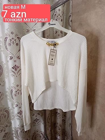 Svitşot, M, rəng - Ağ