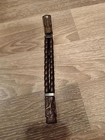 Аксессуары: Əl oyma təsbeh – Sovet dövrü motivli - Material: tünd rəngli (əl ilə — 4