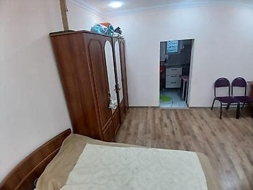 a frame quba: 1 otaqlı mənzil – studiya tipli planlama - Yataq otağı: taxta döşəmə — 3