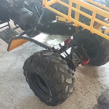 ag qara niva: Yükdaşıma üçün təkmilləşdirilmiş ATV (kvadrotsikl) - Güclü iri — 10
