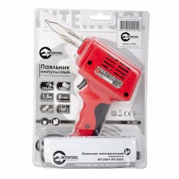 lehimləmə: Payalnik " INTERTOOL 100W " LEHIM APARATI 8 saniyəyə qızan 100 — 1
