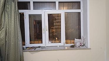 Sendviç panellər: Metall pəncərə barmaqlığı, plastik pəncərə blokları və otaq qapısı — 4