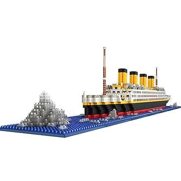 stacktrack oyuncaq dəsti: Titanik Konstruktor Lego 🚢 Titanic 🔹Ölkə daxili pulsuz çatdırılma 📦 — 2