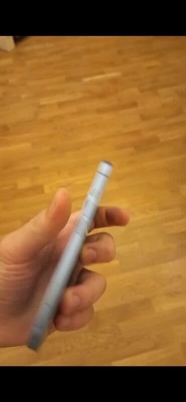 Mərmər effektli PVC panellər: IPhone 14, Mavi, Face ID — 3