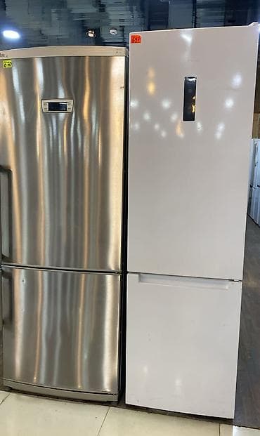 a 52 ekran: Aşağıdan donduruculu iki qapılı soyuducu - Rəng: ağ - Ön paneldə — 1