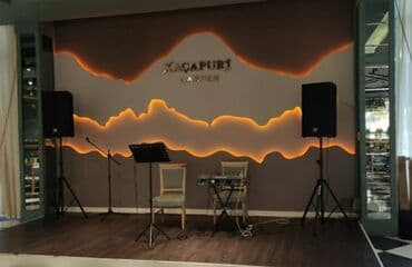 организация корпоративных мероприятий: Hər növ tədbirlərin təşkil Ses sistemlerinin icarəsi Kalonkalarin ses — 4