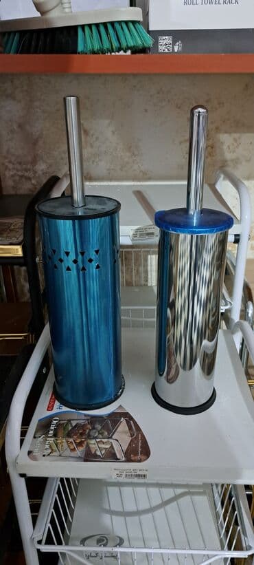 аксессуары для ванны, бани: Unitaz firca demir plastik unitaz sotka demir plastik unitaz — 3