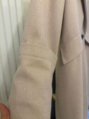 qadınlar üçün yun snudlar: Palto, M, rəng - Bej — 1