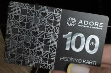 sattlar: 🎁 Satılır – ADORE firmasının 100 AZN dəyərində hədiyyə kartı ADORE — 1