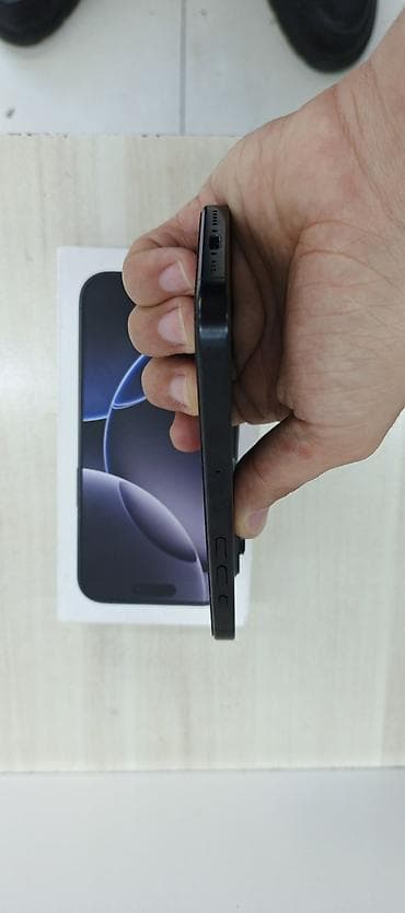 irsad iphone 11 pro: IPhone 16 Pro, 128 GB, Qara, Face ID — 6