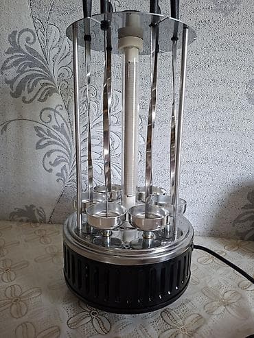 istilik: Elektro şaşlık bişirici – 6 şişli, 1000 Vt Məhsul təsviri:real — 3