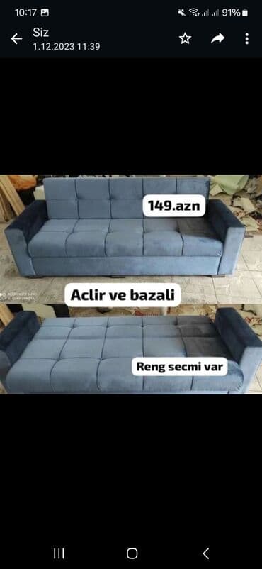 кресло кровать в баку цены: Divan, Parça, Bazalı, Kitab — 7