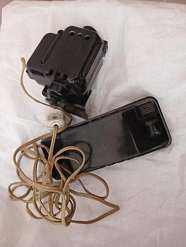 et masini: Sovet istehsalı elektrik ayaq pedalı – tikiş maşınları üçün Məhsul — 1