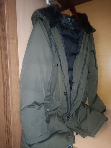 kişi üçün gödəkçə köynək: Rəng: xaki/yaşıl ( işıq effektinə görə dəyişik görünə bilər) - Üst — 2