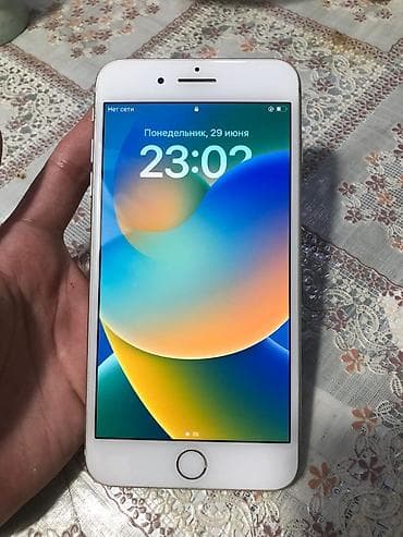 philips xenium 9@9s: IPhone 8 Plus, 256 GB, Ağ, Barmaq izi — 2