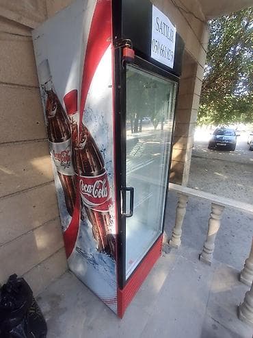 Komersiya içki vitrini – tək qapılı şüşə qapılı soyuducu - Brend — 2