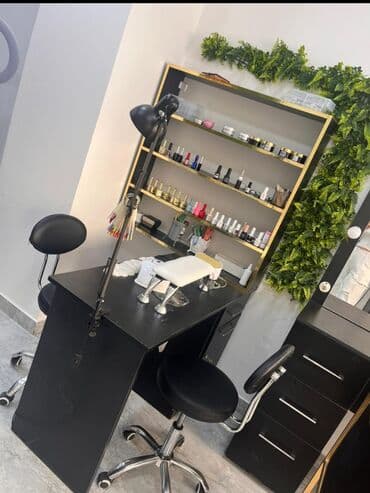 Metal axtaran aparatlar: Manikür masası Satılır 80₼ Oturacaqsız Heç bir problemi yoxdur — 1