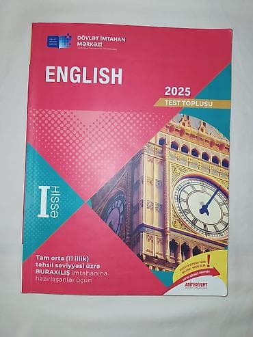 İngilis dili Testlər 11-ci sinif, DİM, 1-ci hissə