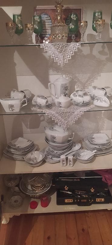 tibet cay: Nahar dəsti, rəng - Gümüşü — 2