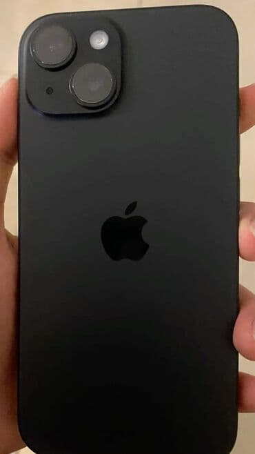 IPhone 15, 128 GB, Qara, Simsiz şarj