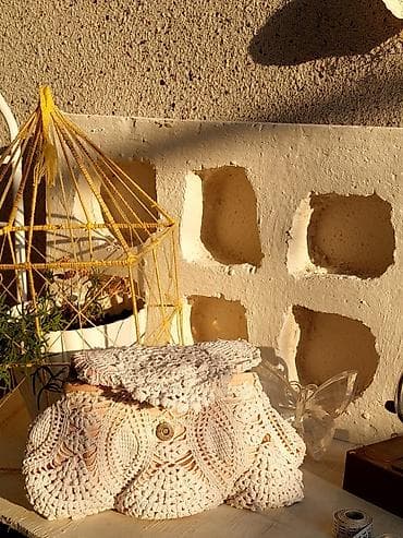 Əl işi toxuma çanta Instagram:@art_form.design - Material: pambıq — 4