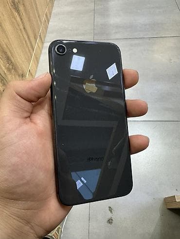 IPhone 8, 64 GB, Qara, Barmaq izi