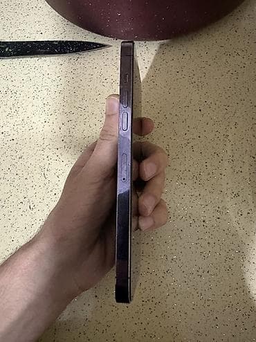 telefon iphone 7: IPhone 14 Pro Max, 256 GB, Deep Purple, Zəmanət, Simsiz şarj, Face ID — 3