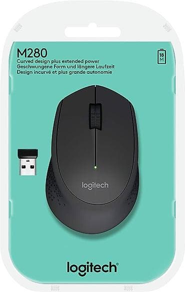 magic mouse: Mouse Airmouse Logitech M280 Usb çip vasitəsi ilə kompüterə və yaxud — 1