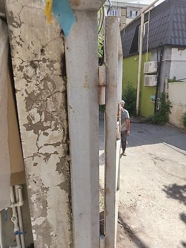 Metall darvaza və çərçivə komplekti - Material: qalın divarlı metal — 3