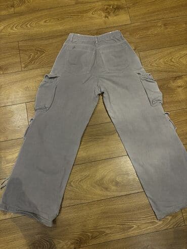 kombat şalvarlar kişi: Kombat Şalvar, Bershka, S, rəng - Boz — 5