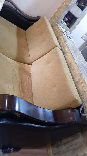 is masası: Şüşə jurnal masası və kreslo dəsti - Jurnal masası: Şəffaf temperli — 2