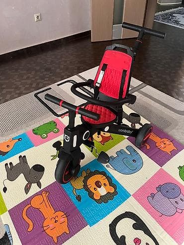 Uşaq velosipedləri: Uonibaby uşaq üçtəkəri – çoxfunksiyalı 2‑in‑1 model cox az istifade — 2