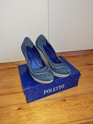 mimy ortopedik ayakkabı: Tuflilər, Geox, Ölçü: 40, rəng - Mavi, İşlənmiş — 2