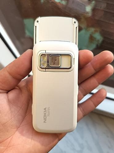 ipad mini a17 pro: Nokia N86 8Mp, rəng - Ağ, Düyməli — 3