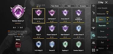 xonca sekilleri: PUBG Mobile hesabı – zəngin skin kolleksiyası və nailiyyətlər - — 4