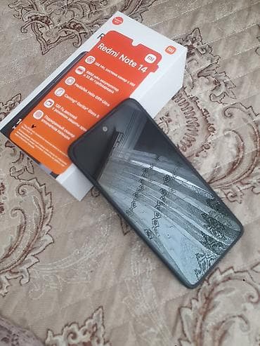 Redmi Note 14, 128 GB, rəng - Qara, Sənədlərlə