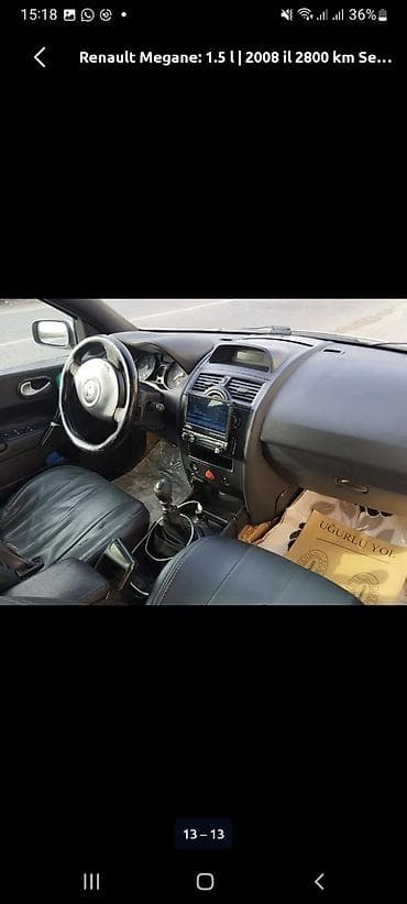 Avtomobil alışı: Renault Megane: 1.5 l | 2008 il 1 km Universal — 2