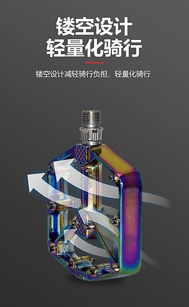 Velosiped ehtiyyat hissələri: Məhsul: BENGGUO velosiped pedalı (platform tip) - Material: emal — 3