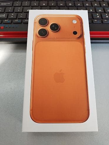 macbook air 2018: IPhone 17 Pro Max, 512 GB, Narıncı, Barmaq izi — 2