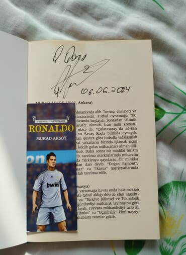 4 1 huseyn nağılı: Kitab Azərbaycan futbolunun əfsanəsi Qara Qarayevin imzalı kitabıdır — 1