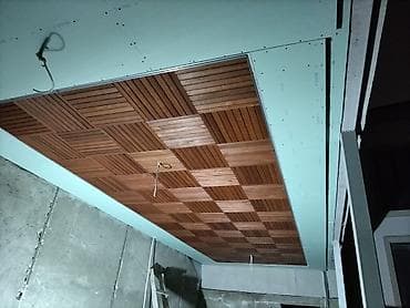 tavan dizaynlari: Alçıpan tavanların quraşdırılması xidməti - Asma və çoxsəviyyəli — 2