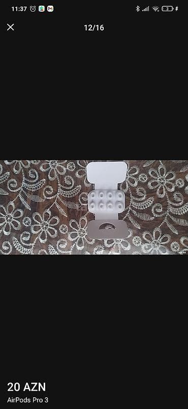 ipad 10 cu nesil: AirPods Pro 3 qulaqlıq Məhsulun xüsusiyyətləri: - Tam simsiz Airpods — 9
